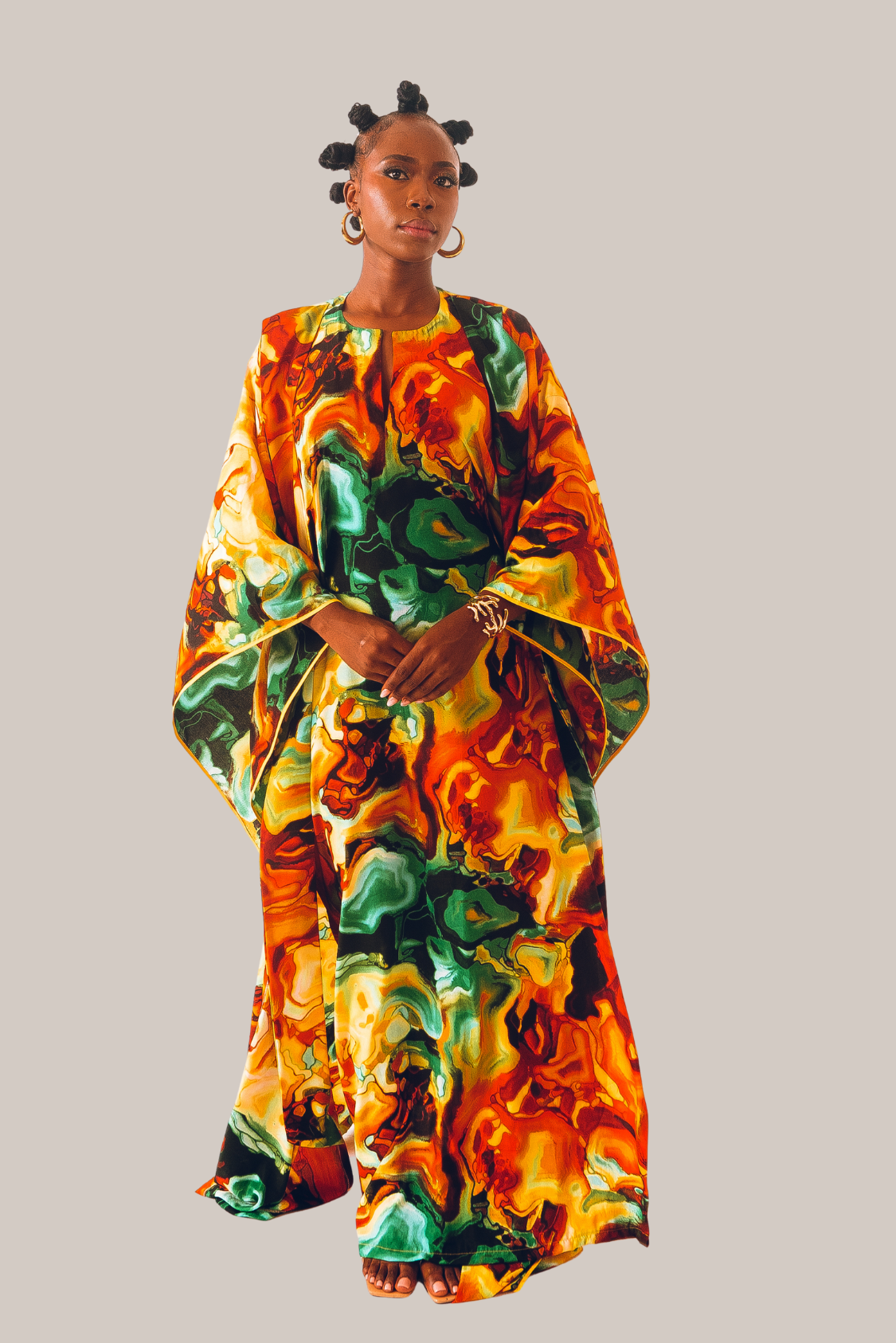 Serene Shore Dress (Bubu)